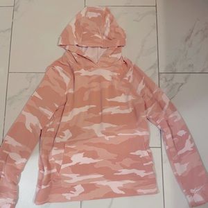 Child’s XL- Athleta Girl Pink Camo Sweatshirt